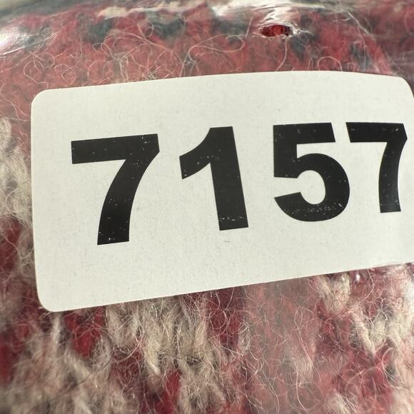 Vintage Alps Christmas Sweater Women Medium Reindeer Light Up Fair Isle Wool USA - Picture 12 of 13